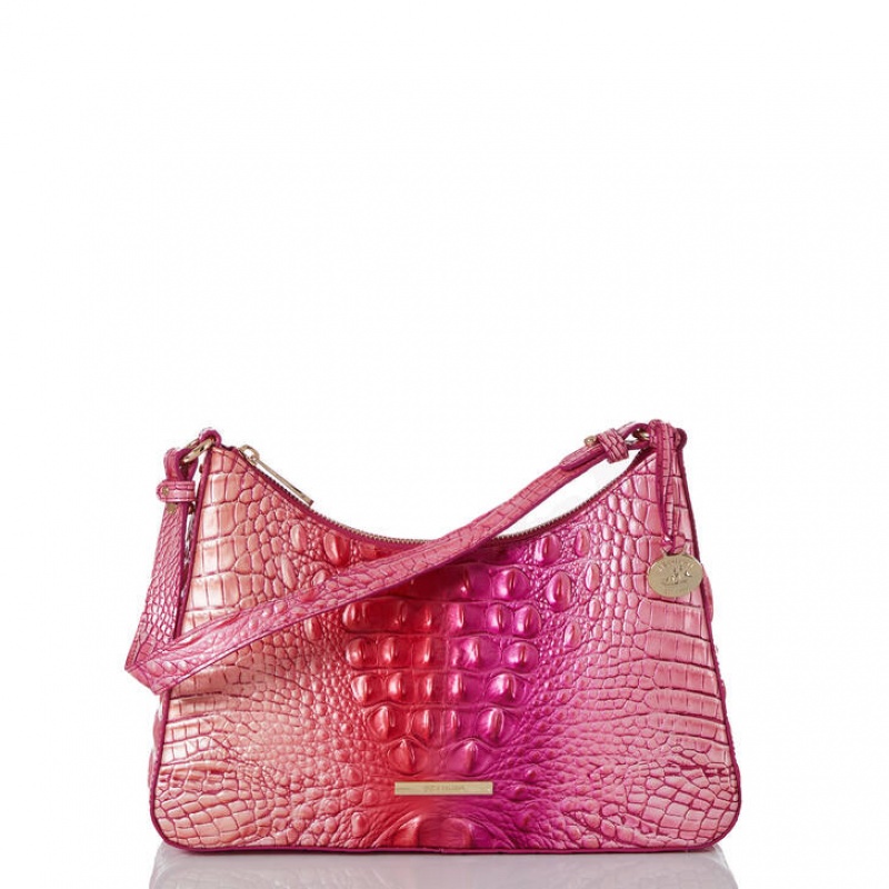 Pink Women\'s Brahmin Esme Shoulder Bags | 1706BSXIE