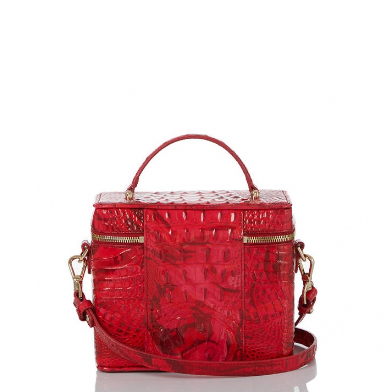 Red Women's Brahmin Chantal Crossbody Bags | 1567OVJDG