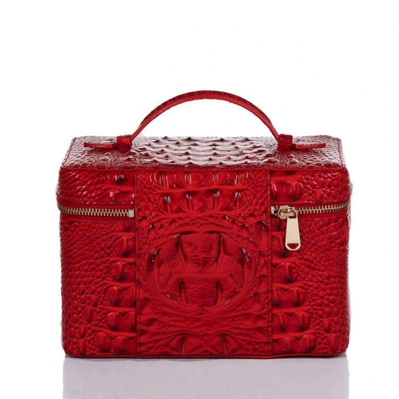 Red Women's Brahmin Charmaine Travel Bags | 6758TMJFI