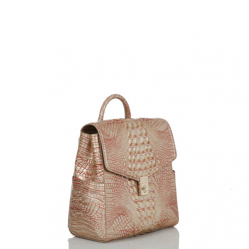 Rose Women's Brahmin Liz Backpacks | 8305RVBGX